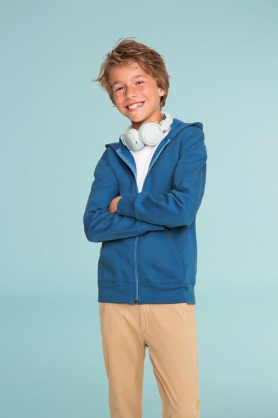 Толстовка детская Stone Kids, синяя 