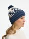 Шапка Wintertude, синяя с белым 