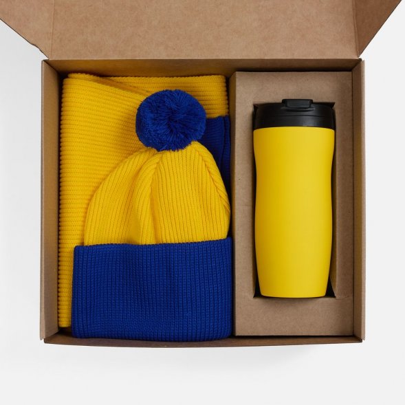 Набор Snappy Form, желтый с синим 