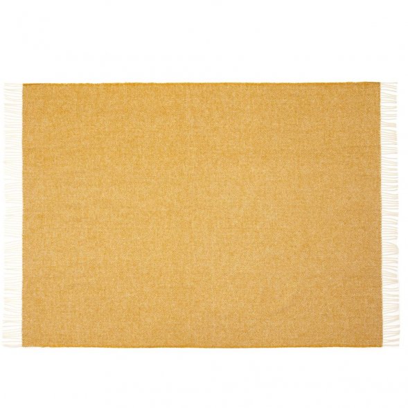 Плед Bilbo, горчичный 