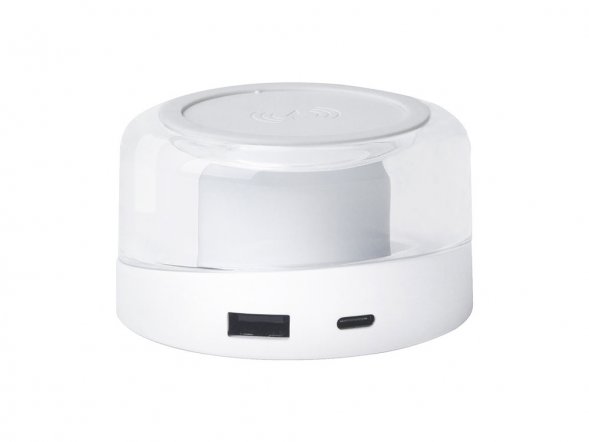 Док-станция с беспроводной зарядкой ILO, белый 