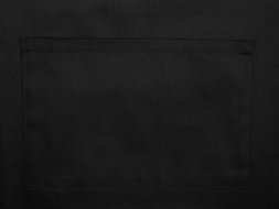 Хлопковый фартук 180gsm, черный