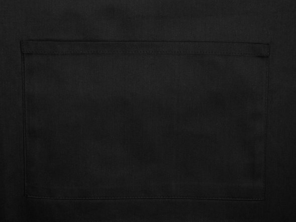 Хлопковый фартук 180gsm, черный 
