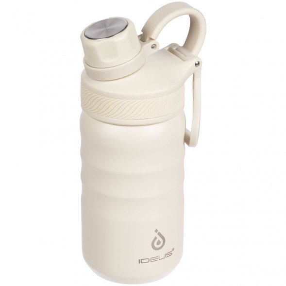 Термобутылка Fujisan 2.0, белая (молочная) 