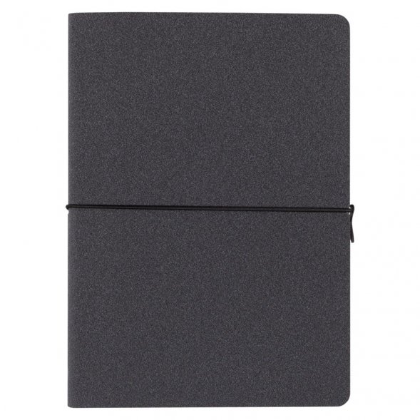 Ежедневник Folks, недатированный, черный 