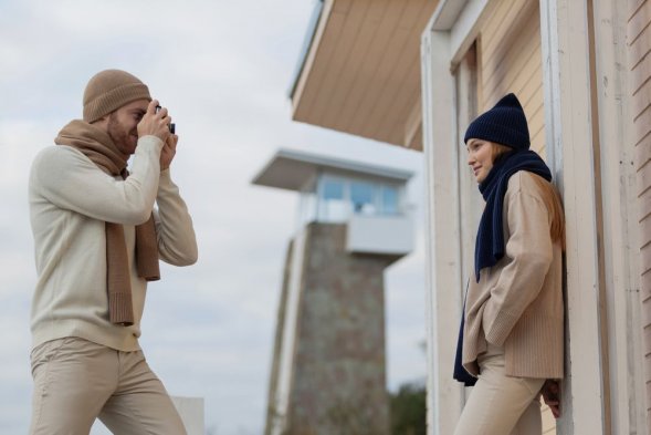 Шапка Cordelia, бежевая 