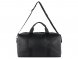 Сумка дорожная BUGATTI Elsa, чёрная, воловья кожа/полиэстер, 47х22х24 см 