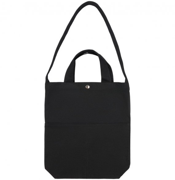 Сумка холщовая через плечо Artspace, черная 