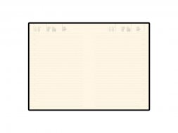 Ежедневник А5 недатированный Megapolis Soft, красный