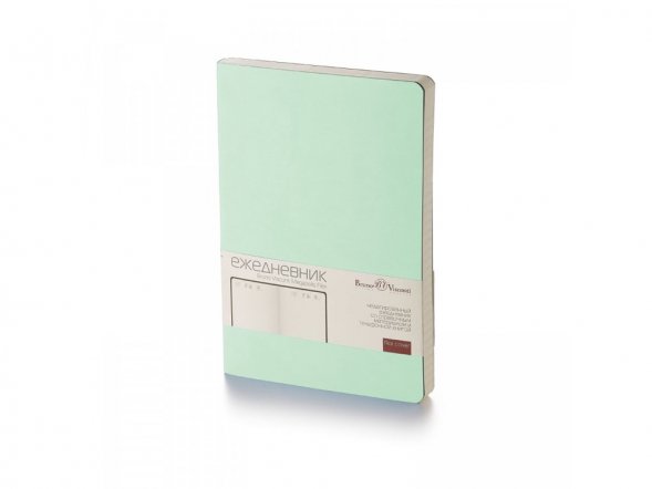 Ежедневник А5 недатированный Megapolis Flex, зефирный мятный 