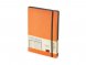 Ежедневник А5 недатированный Megapolis Soft, оранжевый (Р) 