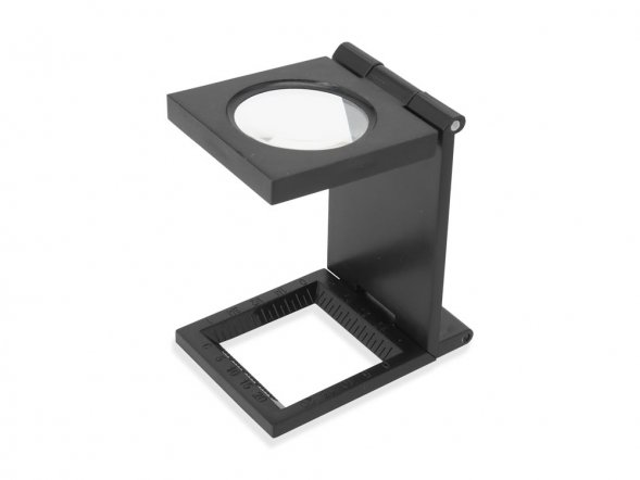 Складная лупа SHERLOCK с 7-кратным увеличением, черный 