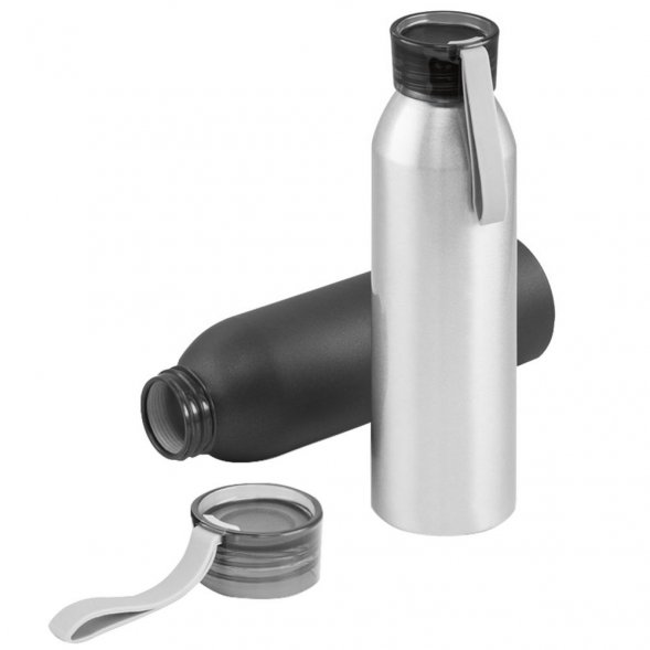 Спортивная бутылка для воды Rio, черная 