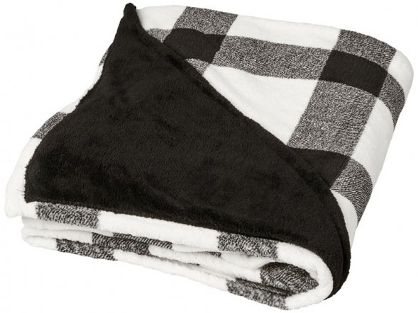 Ультра-плюшевый плед Buffalo, белый 