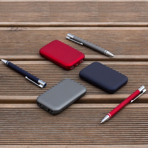 Внешний аккумулятор Velutto 5000 mAh, серый 