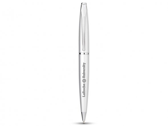 Ручка шариковая &amp;#039;&amp;#039;Uppsala&amp;#039;&amp;#039;, серебристый, черные чернила 