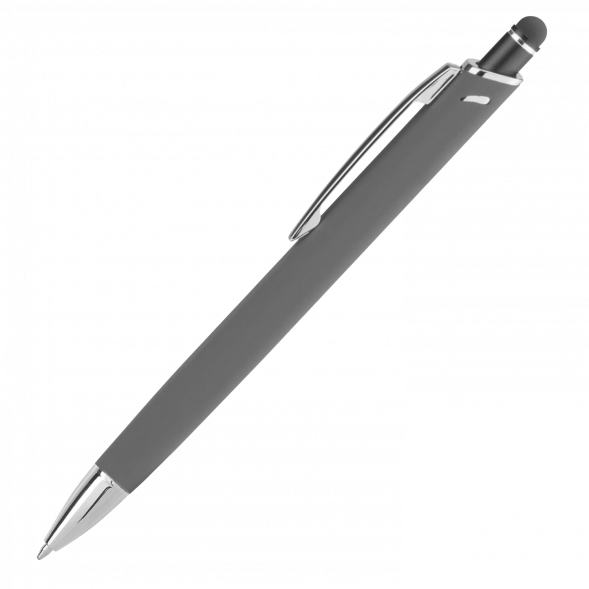 Шариковая ручка Quattro, серая 