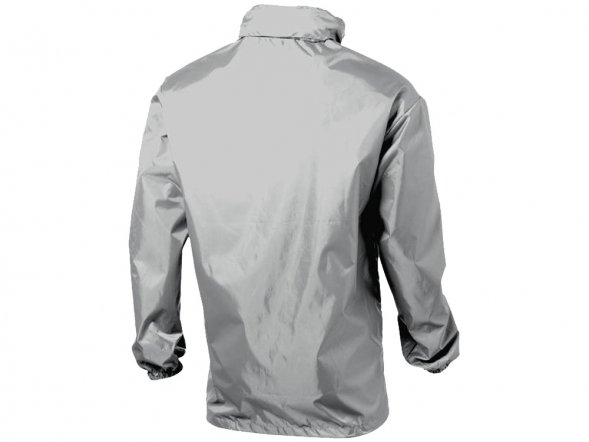Ветровка Miami мужская с чехлом, серебристый 
