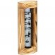 Термометр «Галилей» в деревянном корпусе, серый 