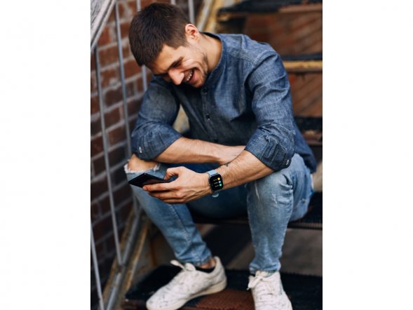 Смарт-часы Canyon SW-74 Wildberry , IP67, синий 