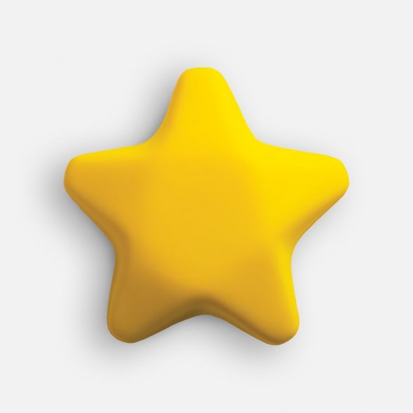 Антистресс «Звезда», желтый 