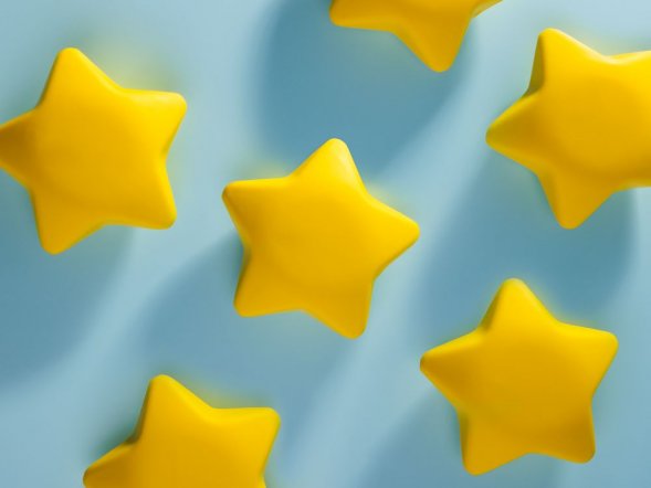 Антистресс «Звезда», желтый 