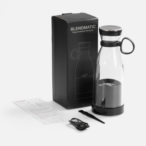 Портативный блендер BlendMatic, черный 