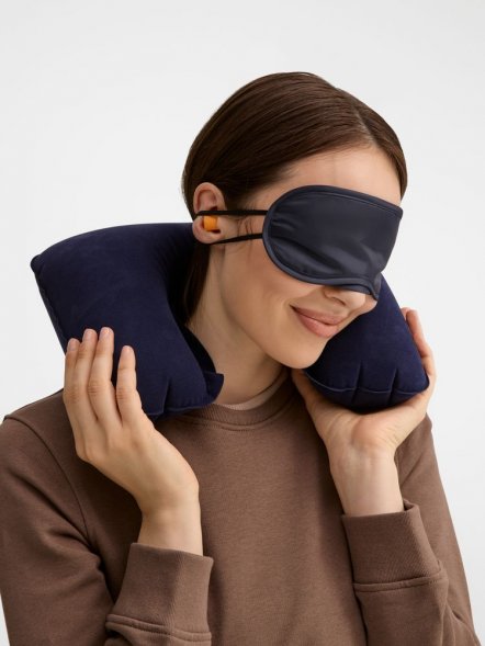 Набор для путешествий Essential, темно-синий 