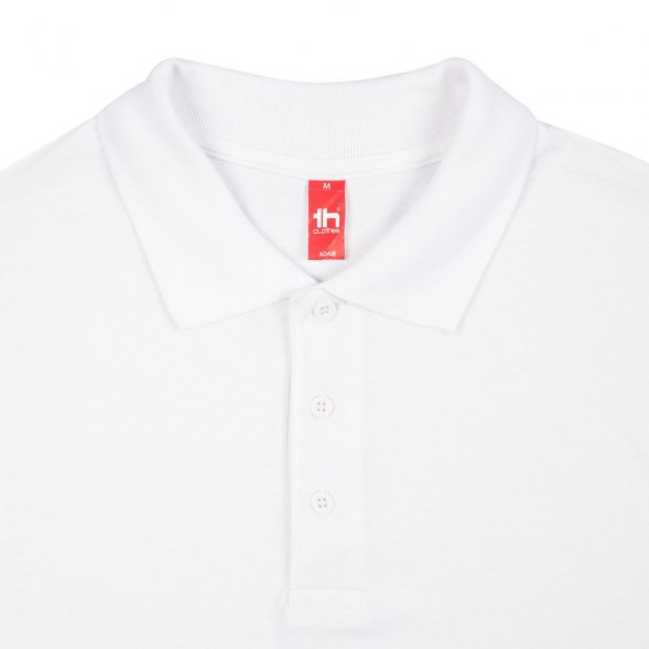 Рубашка поло мужская Adam, белая 
