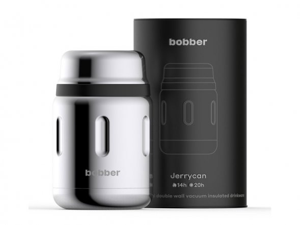 Термос для еды, вакуумный, бытовой, тм bobber. Объем 0.7 литра. Артикул Jerrycan-700 Glossy 