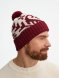 Шапка Wintertude, красная с белым 