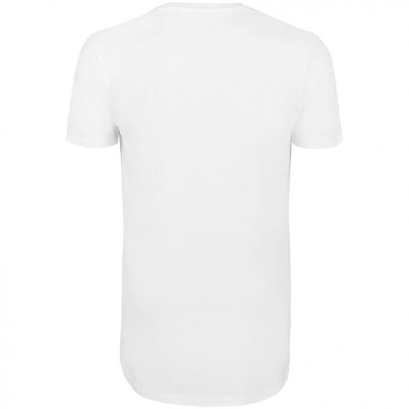 Футболка удлиненная Magnum, белая 