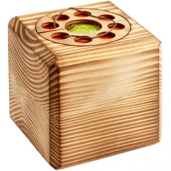 Набор для выращивания с органайзером «Экокуб Burn», сосна 