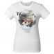 Футболка женская «Подруга Питер», белая 