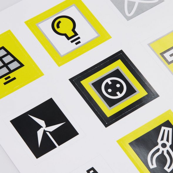 Стикерпак бумажный Industry, энергетика 