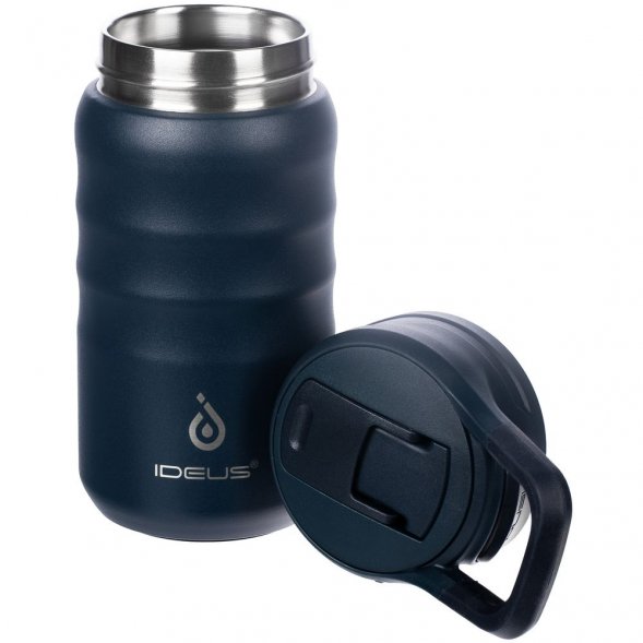 Термобутылка Fujisan 2.0, темно-синяя 