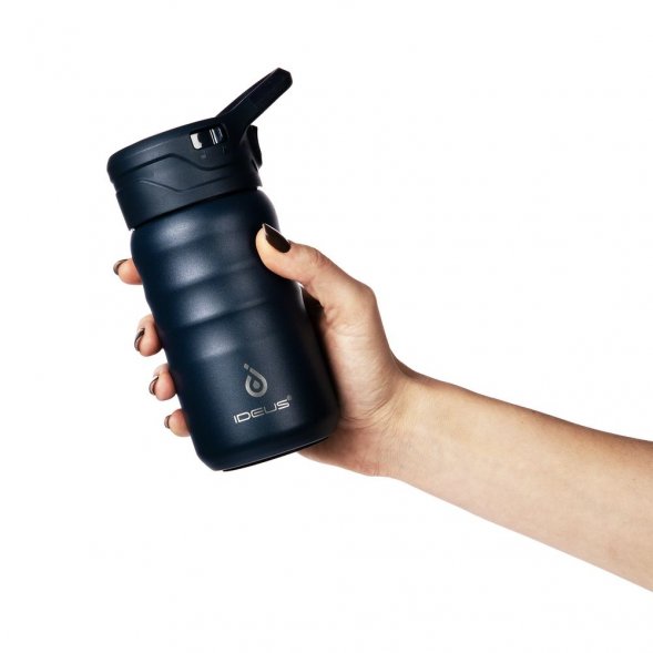 Термобутылка Fujisan 2.0, темно-синяя 