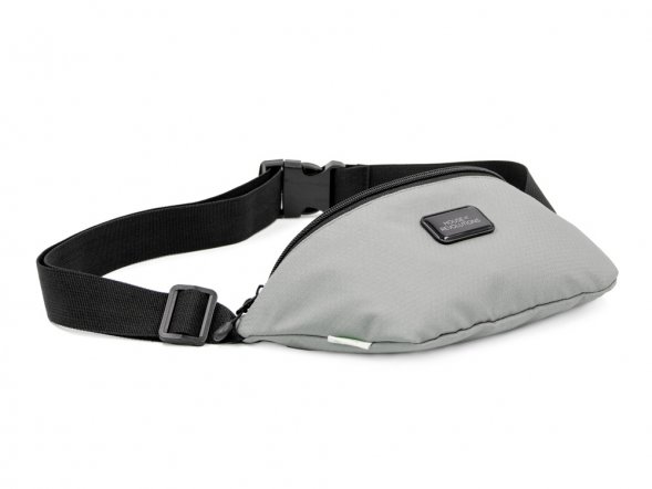 Универсальная водостойкая сумка на пояс Bumble из переработанного пластика, серый 