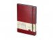 Ежедневник А5 недатированный Megapolis Soft, бордовый 