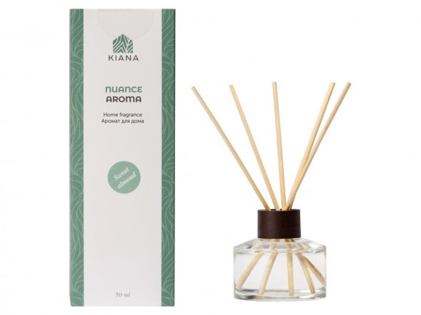 Подарочный набор White light с пледом, диффузором, насыпной свечой 