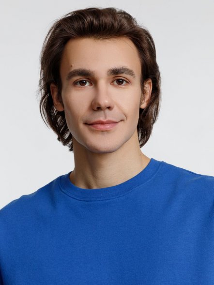 Свитшот унисекс Columbia, ярко-синий 