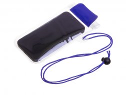 Влагостойкий чехол Repel, синий/прозрачный