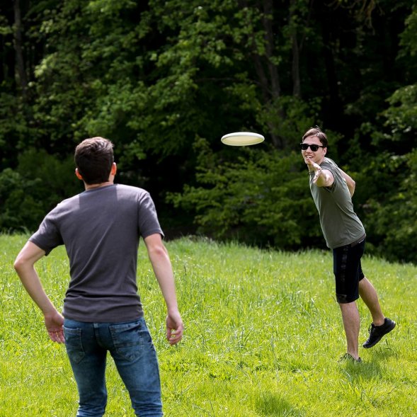 Летающая тарелка-фрисби Cancun, красная 