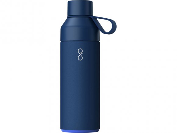 Бутылка для воды Ocean Bottle объемом 500 мл с вакуумной изоляцией, синий 