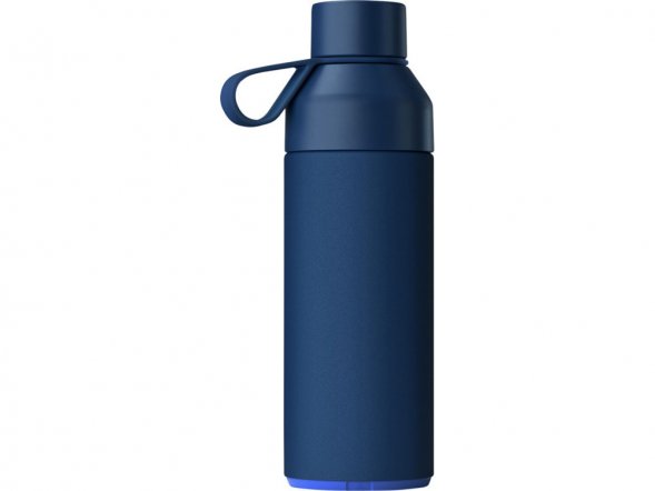 Бутылка для воды Ocean Bottle объемом 500 мл с вакуумной изоляцией, синий 