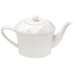Чайник Diamante Bianco, белый