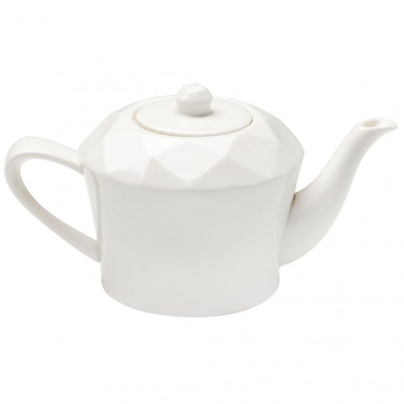Чайник Diamante Bianco, белый 