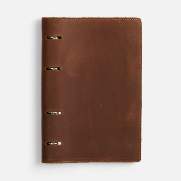 Ежедневник inStream, недатированный, коричневый 