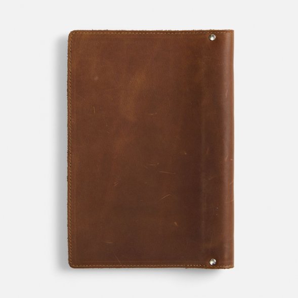 Ежедневник inStream, недатированный, коричневый 