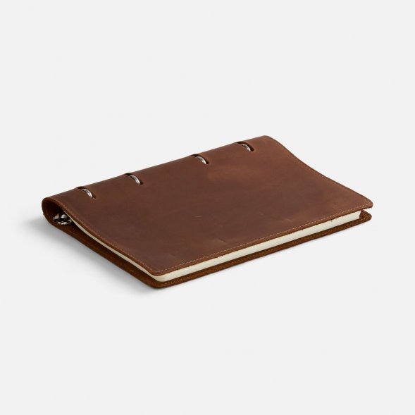 Ежедневник inStream, недатированный, коричневый 